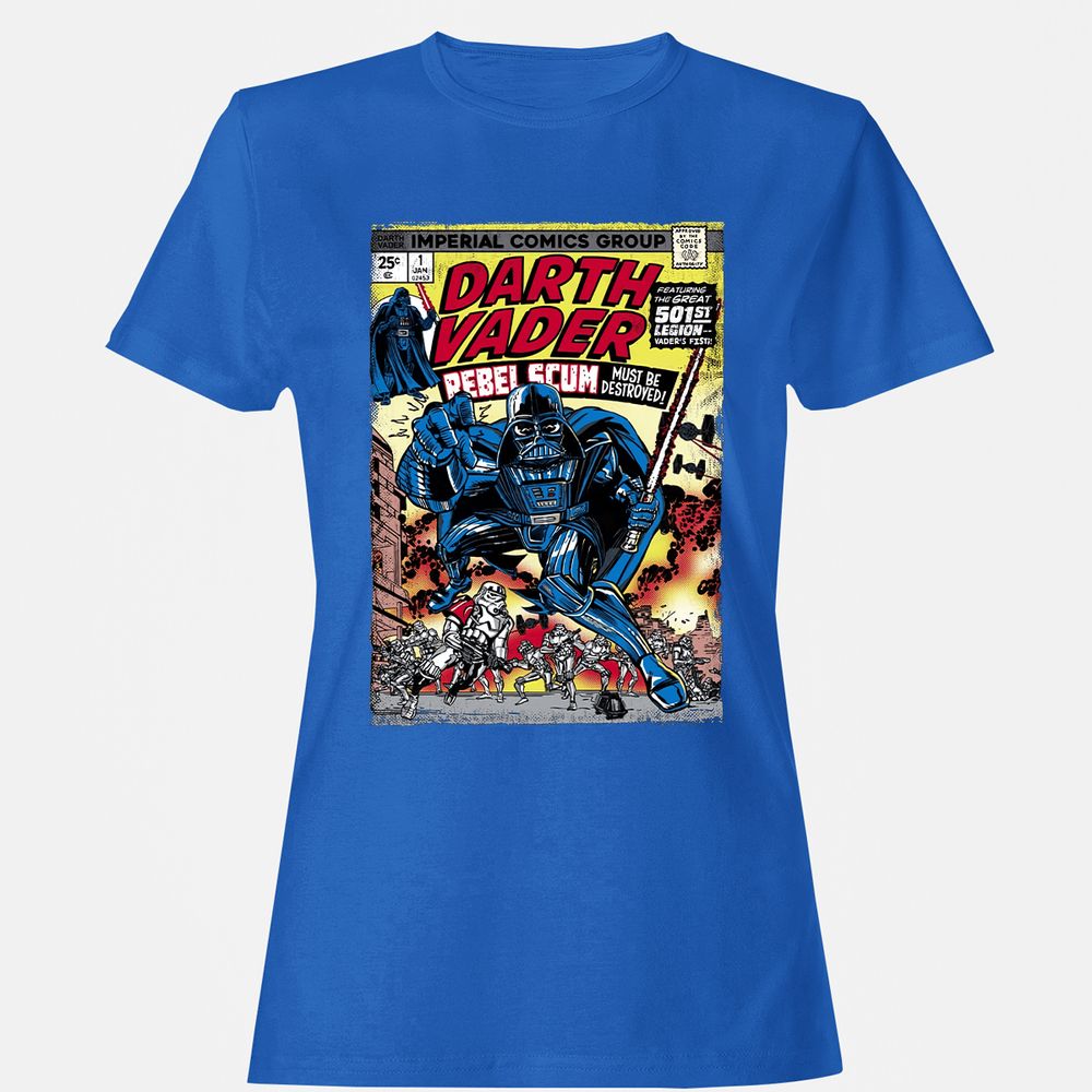 Women's T-Shirt - JX7NMADT - Royal - 14