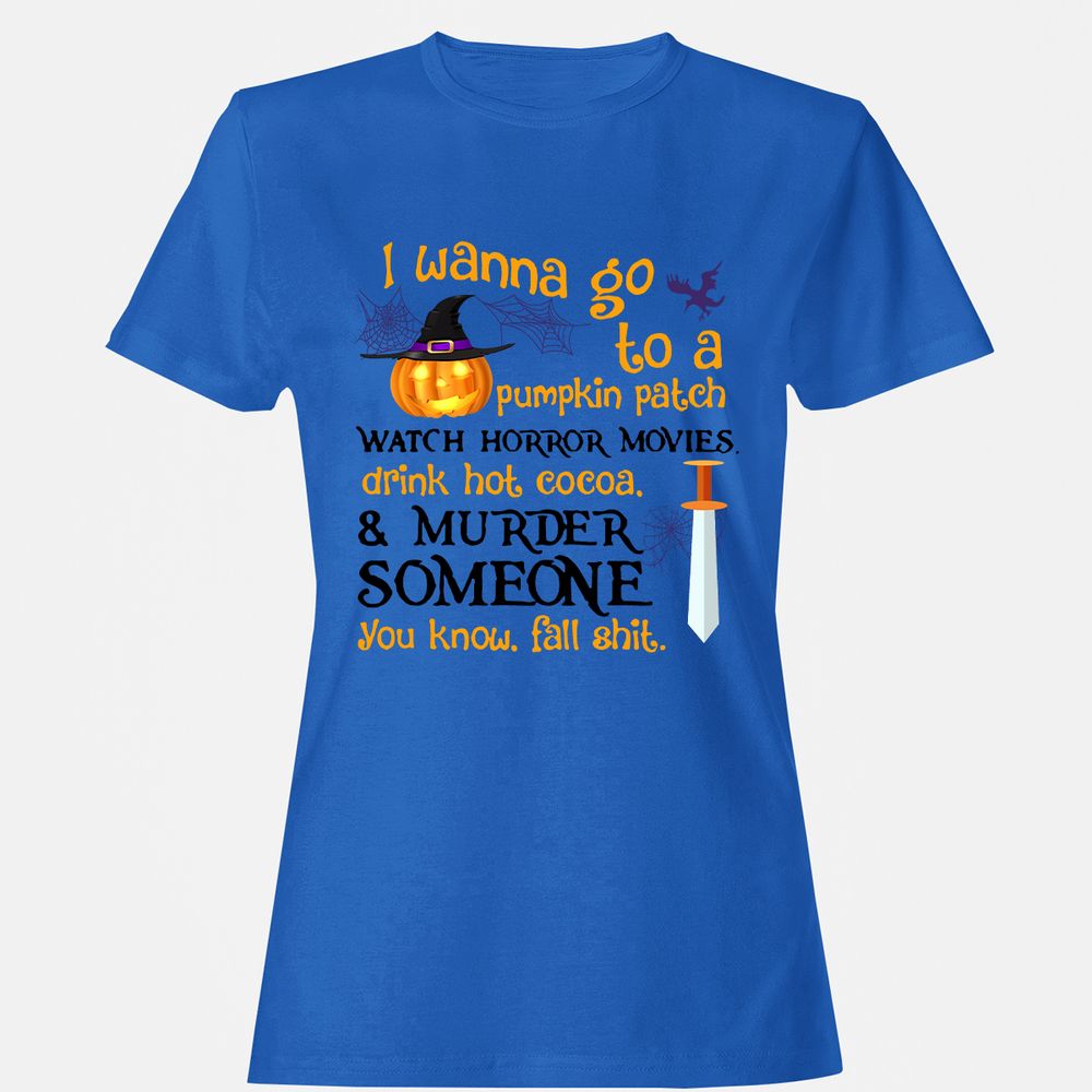 Women's T-Shirt - PM11Z9HJ - Royal - 14