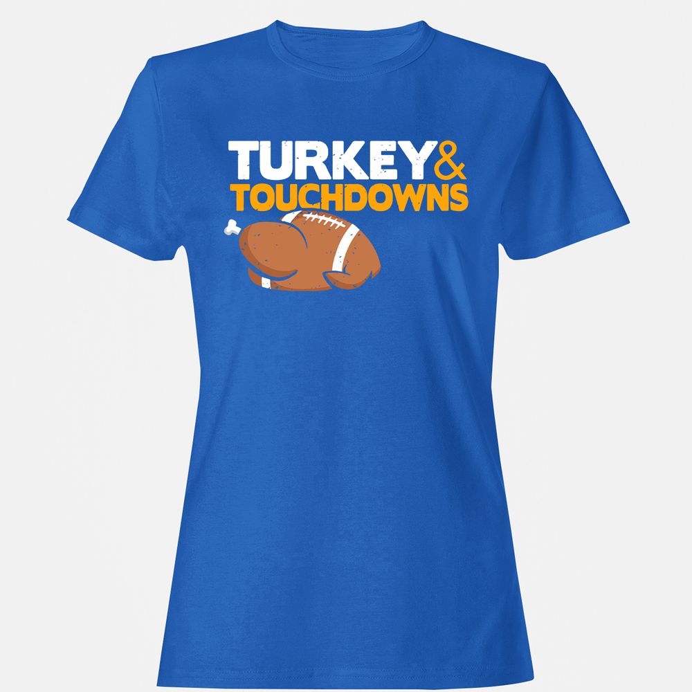 Women's T-Shirt - 667LBQH6 - Royal - 14