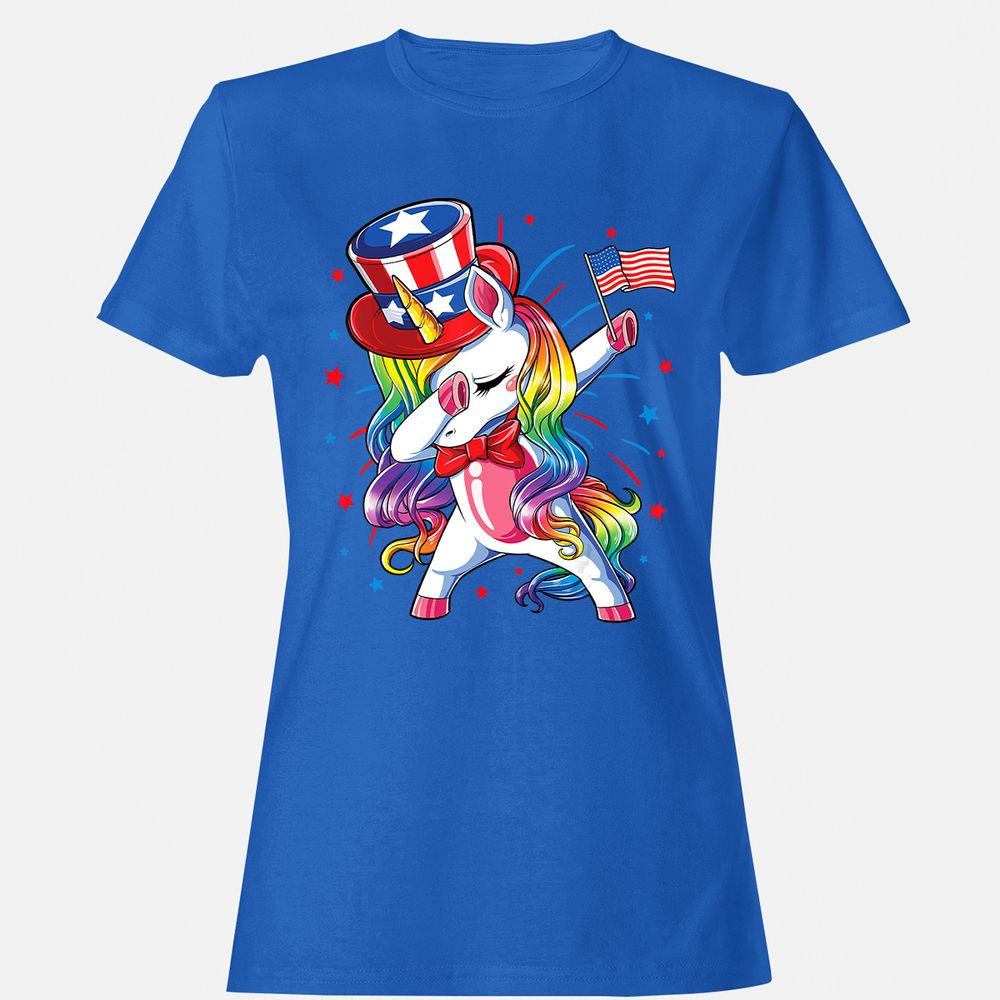 Women's T-Shirt - CSPVUAT5 - Royal - 14