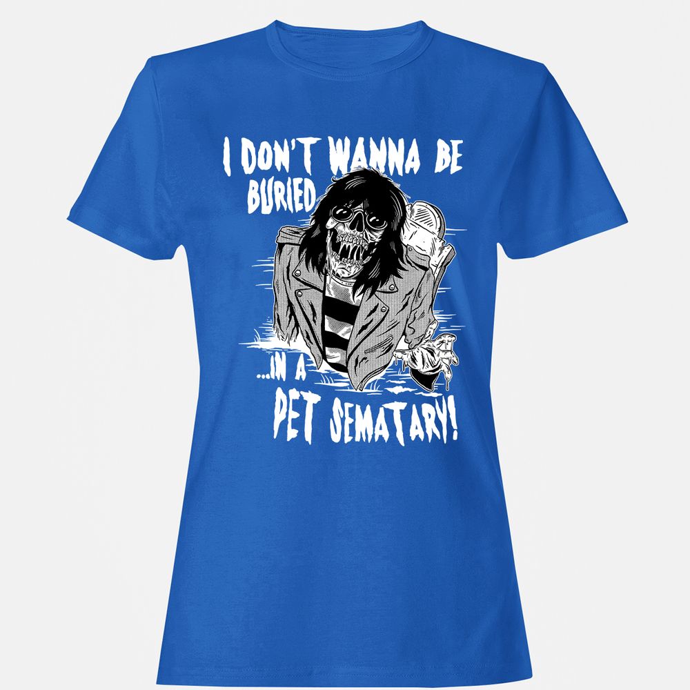Women's T-Shirt - DWWN3XFA - Royal - 14