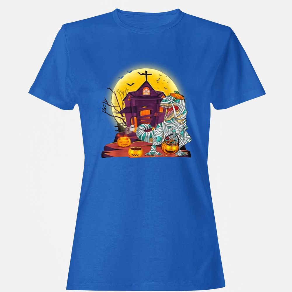 Women's T-Shirt - ZV5LCRDM - Royal - 14