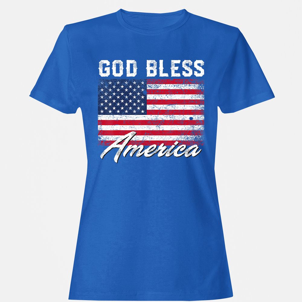 Women's T-Shirt - BP5PSYJB - Royal - 14