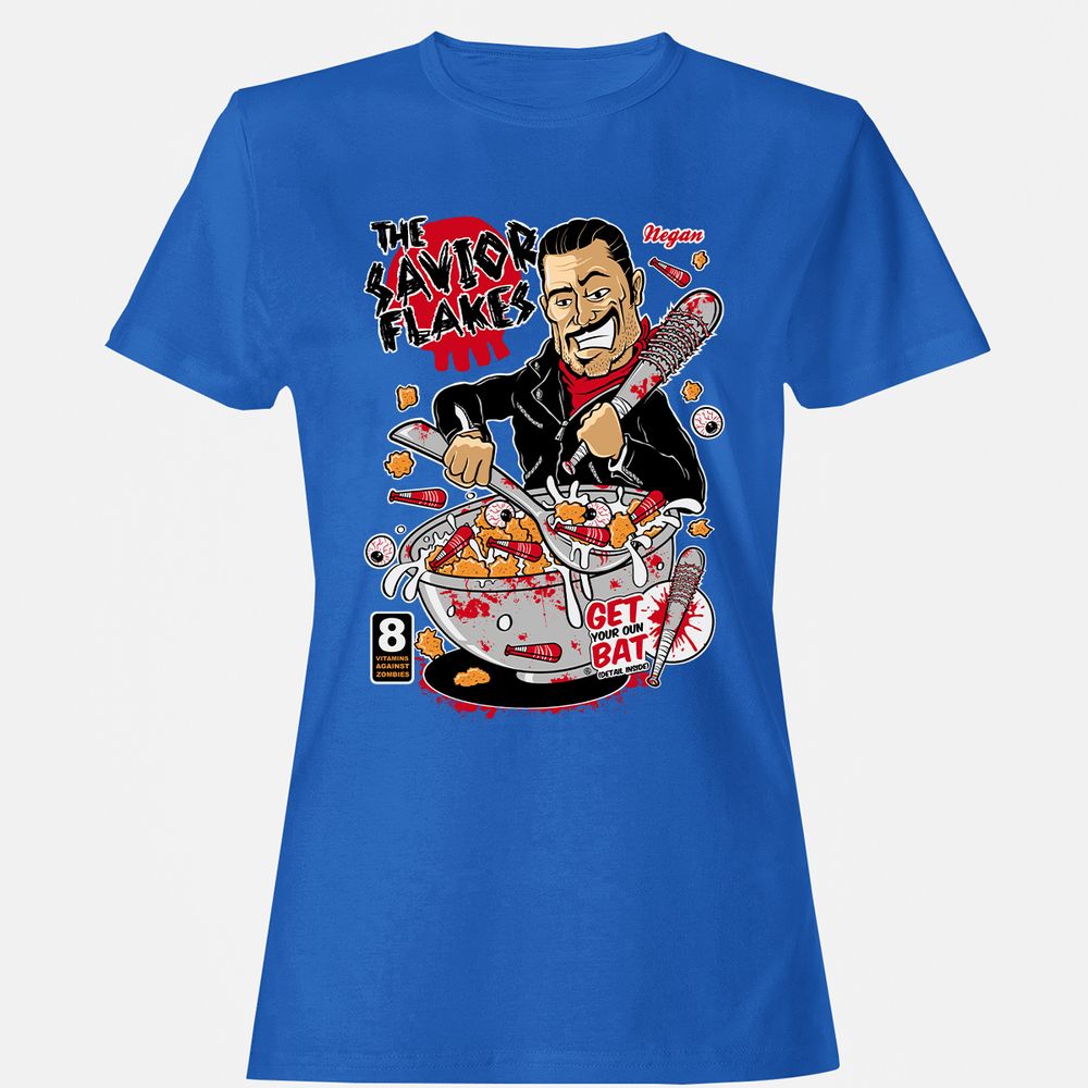 Women's T-Shirt - P6ZBSK4U - Royal - 14