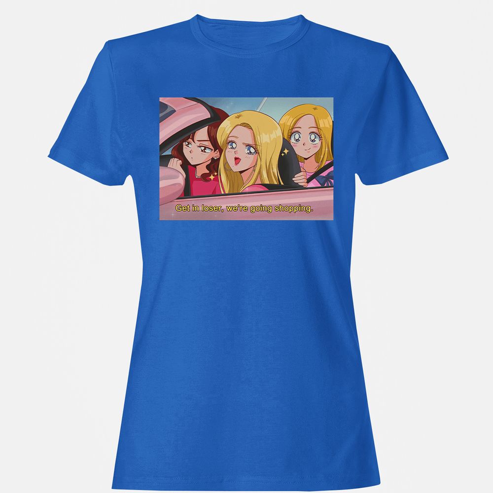 Women's T-Shirt - RAX7KFBJ - Royal - 14