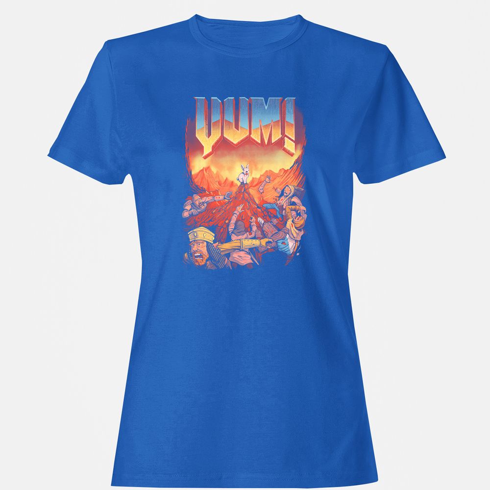 Women's T-Shirt - VTCD127N - Royal - 14