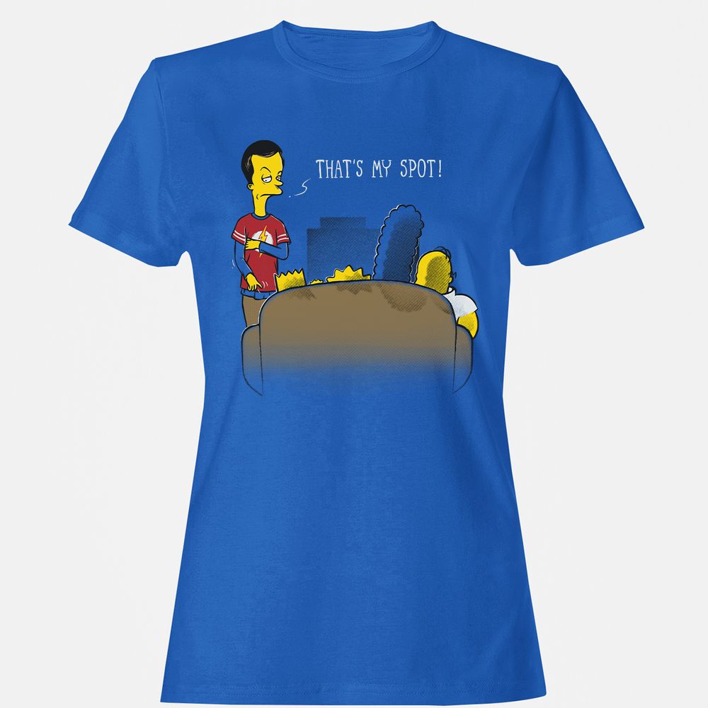 Women's T-Shirt - LZ5GBJ2P - Royal - 14