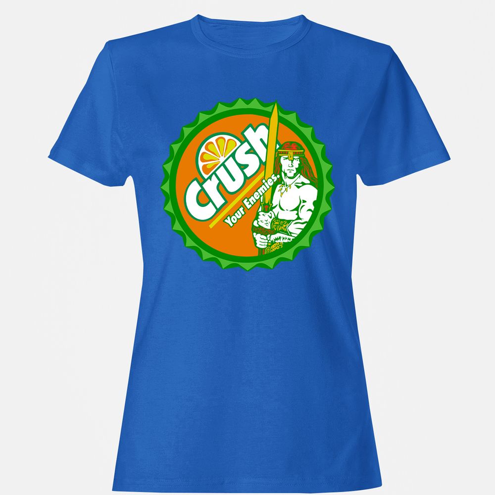 Women's T-Shirt - ALFGALQM - Royal - 14