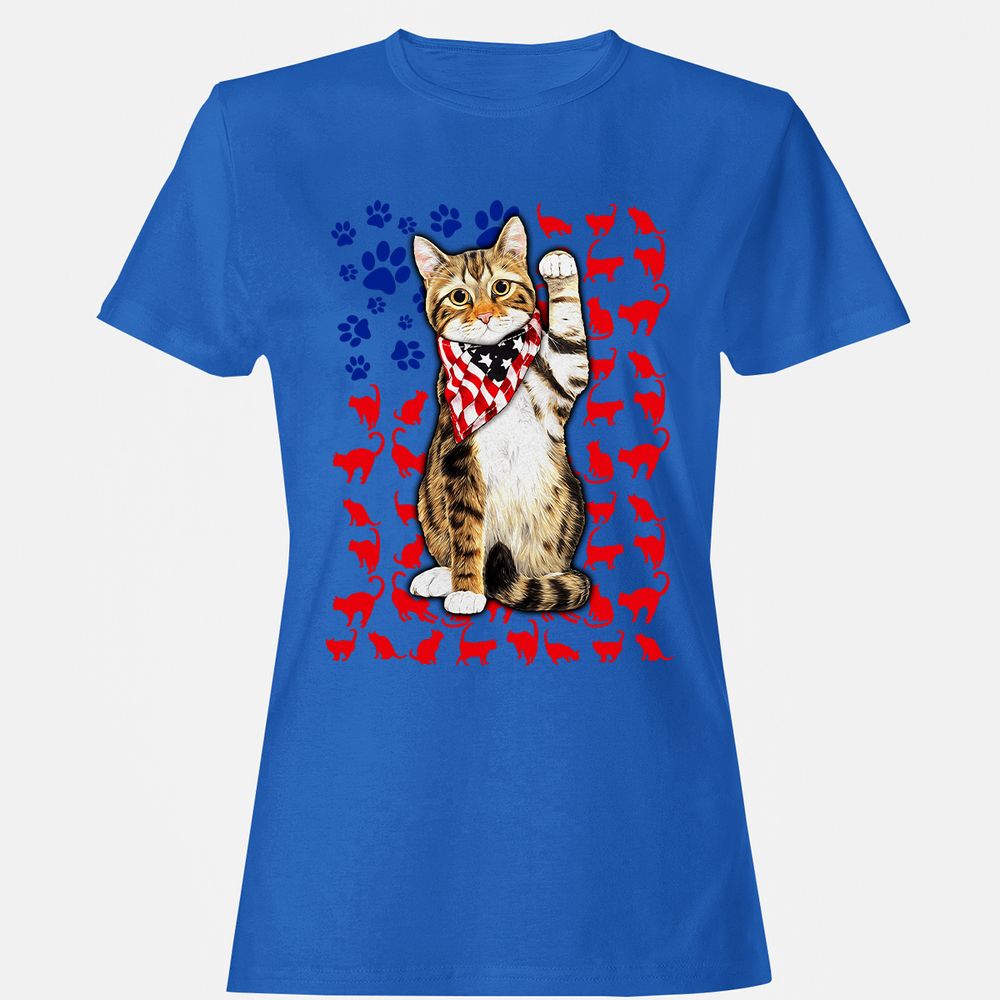 Women's T-Shirt - 71XDT1WD - Royal - 14