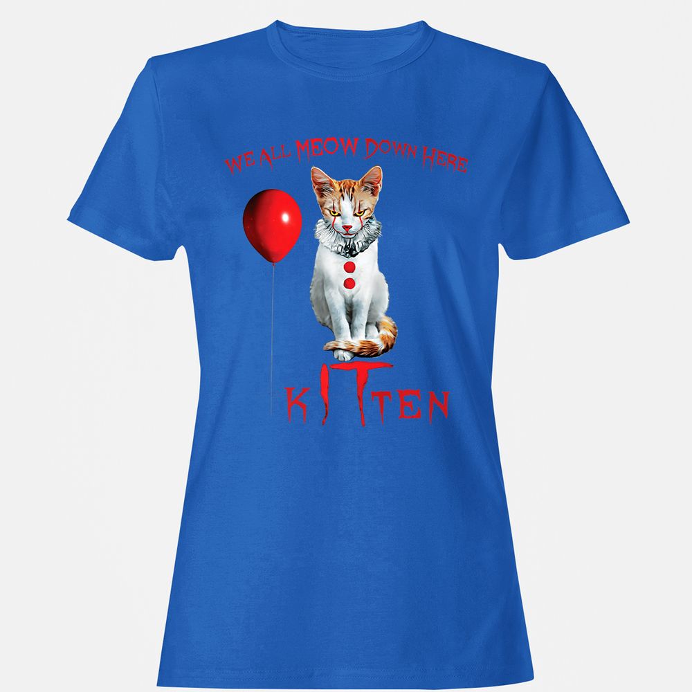 Women's T-Shirt - 8QDVHA71 - Royal - 14