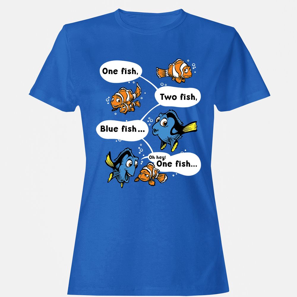 Women's T-Shirt - 5BMWQRYM - Royal - 14