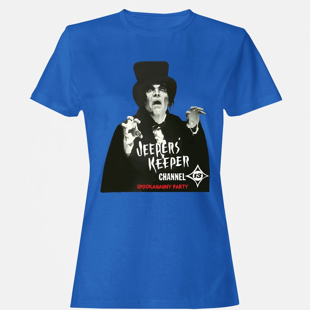Women's T-Shirt - 2Y8ZCFHU - Royal - 14