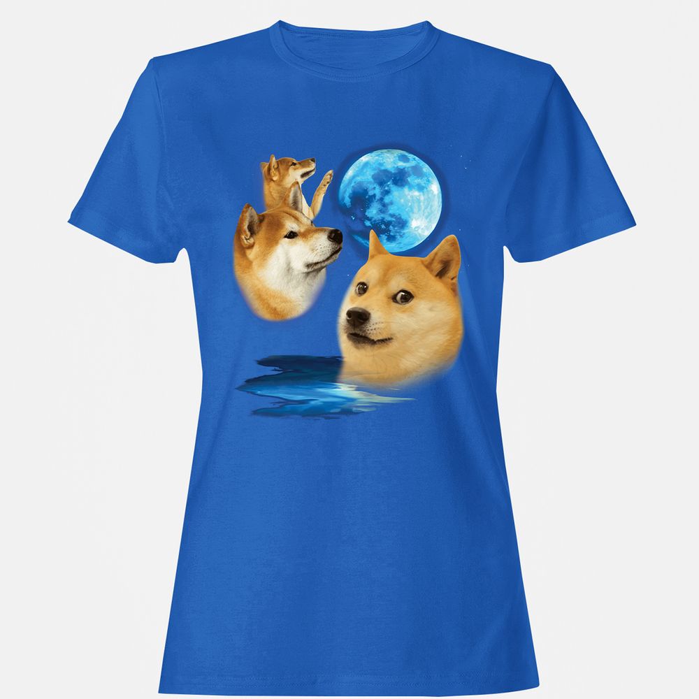 Women's T-Shirt - G6PKNUPE - Royal - 14