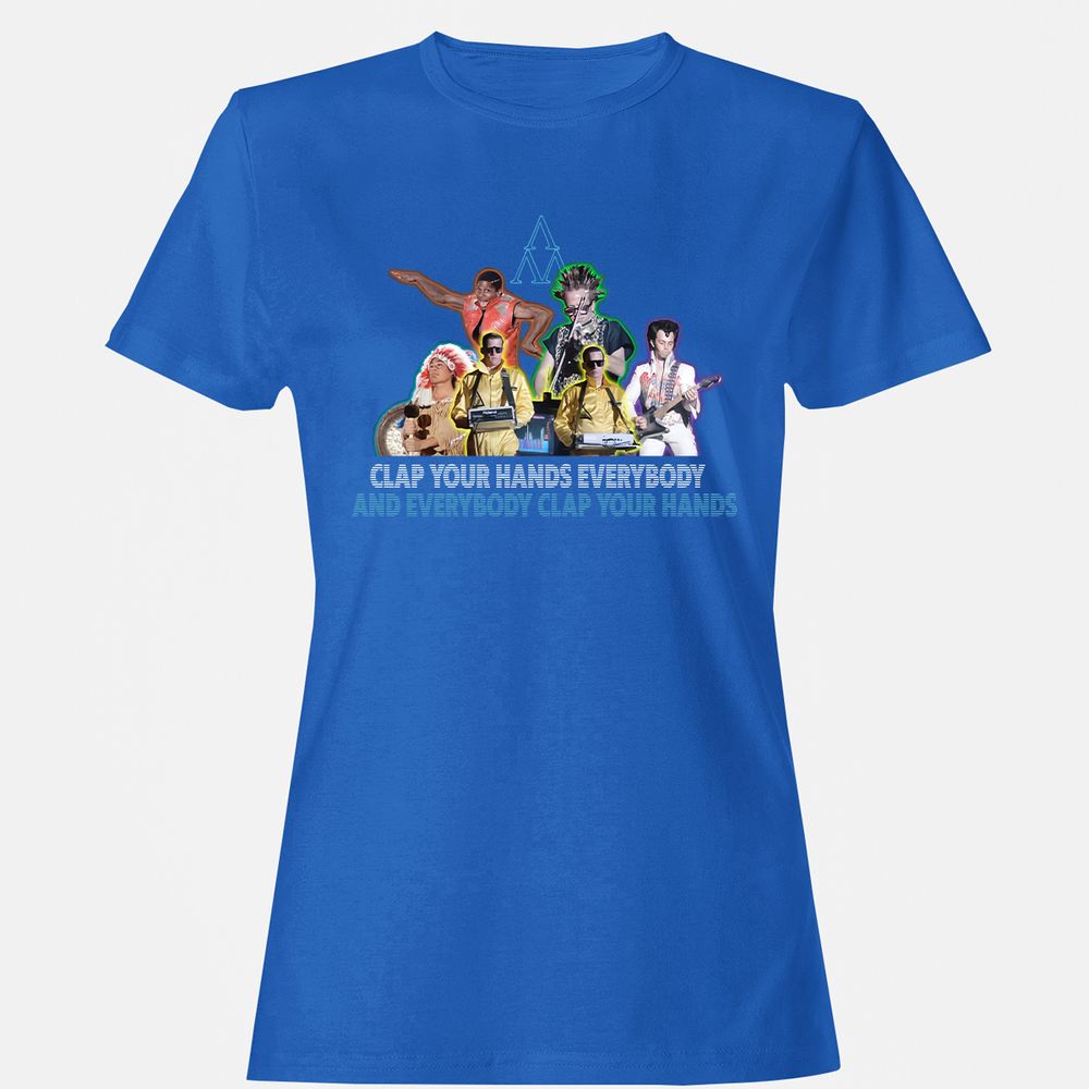 Women's T-Shirt - 362W3QHZ - Royal - 14
