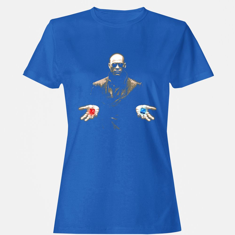 Women's T-Shirt - LK2V96YH - Royal - 14