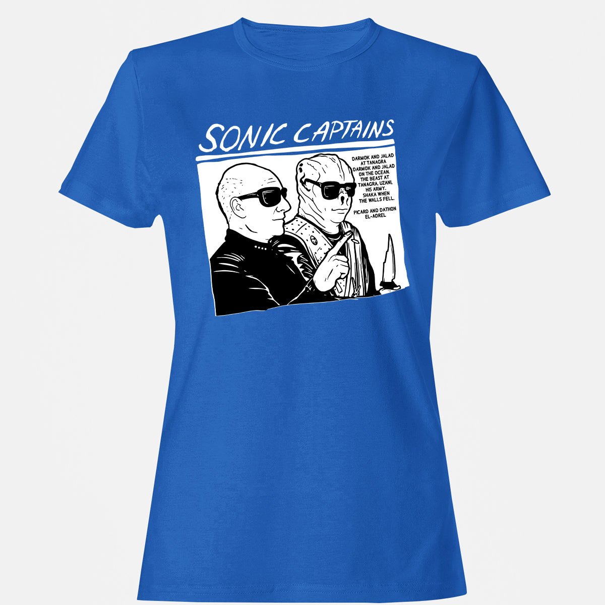 Women's T-Shirt - 828X1VUV - Royal - 14