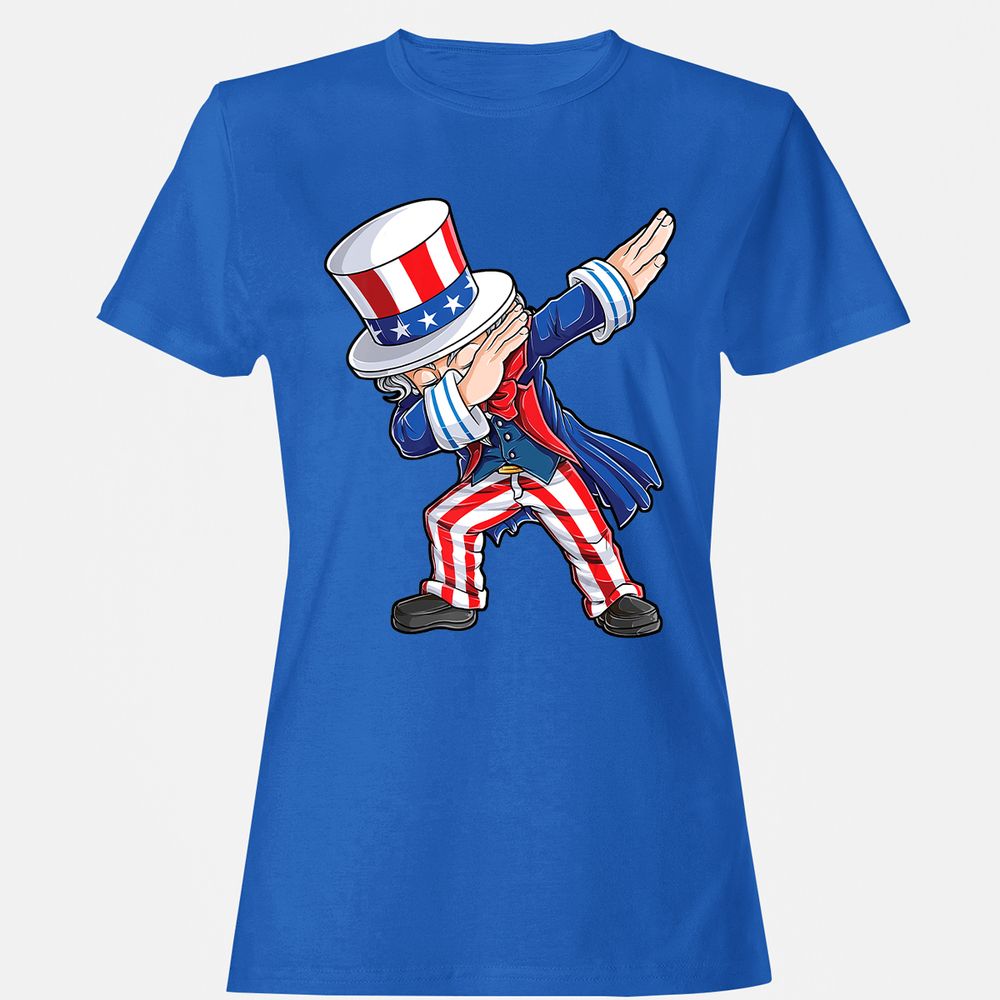 Women's T-Shirt - J87GLP42 - Royal - 14