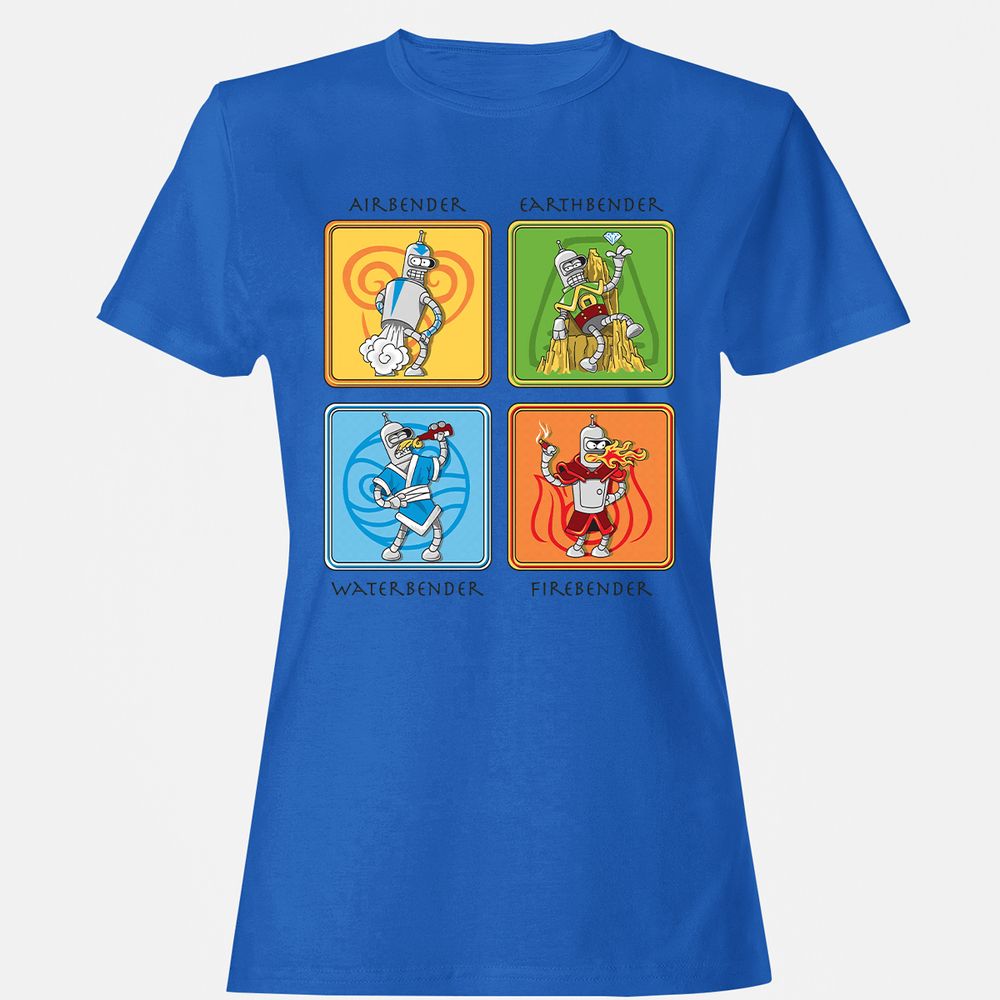 Women's T-Shirt - HP6Z3ZFU - Royal - 14