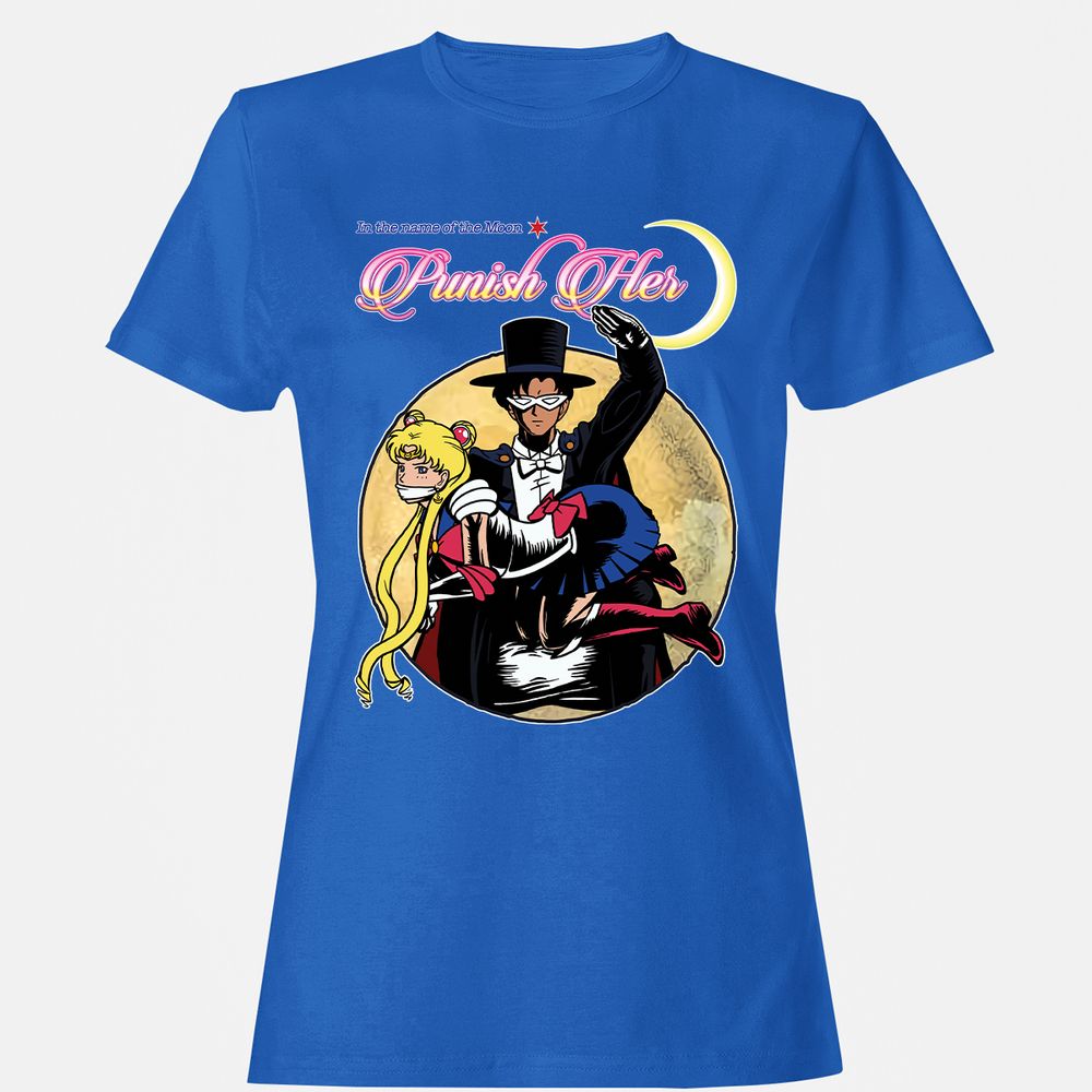 Women's T-Shirt - 3DCZBR6B - Royal - 14