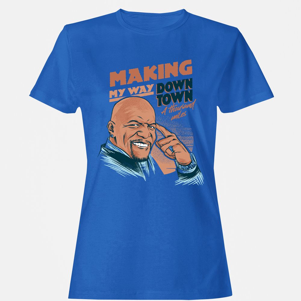 Women's T-Shirt - FM85PE2B - Royal - 14