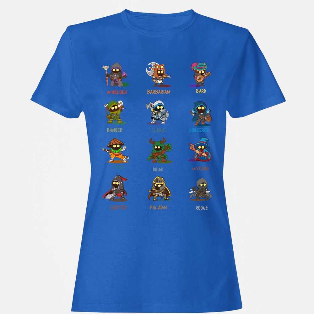 Women's T-Shirt - 3TNWDMTT - Royal - 14