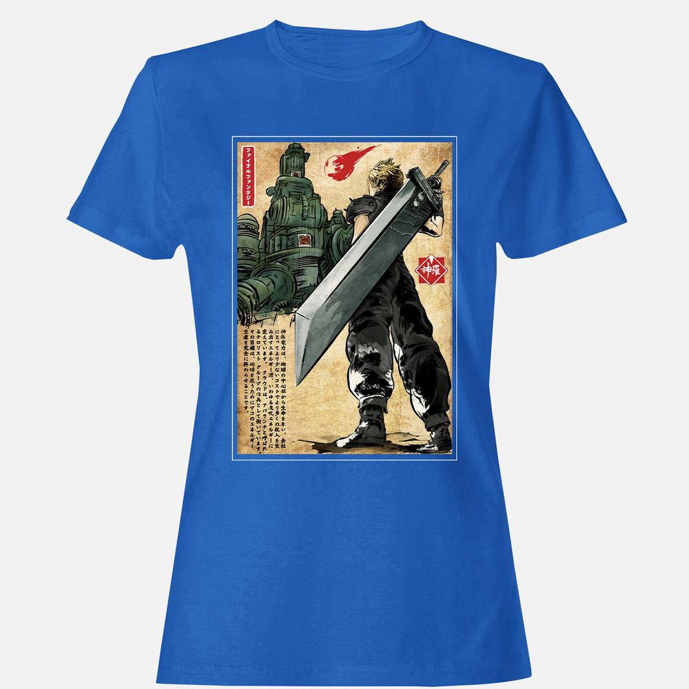 Women's T-Shirt - G7PZZUL3 - Royal - 14