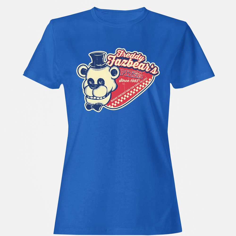 Women's T-Shirt - ZGQCU965 - Royal - 14
