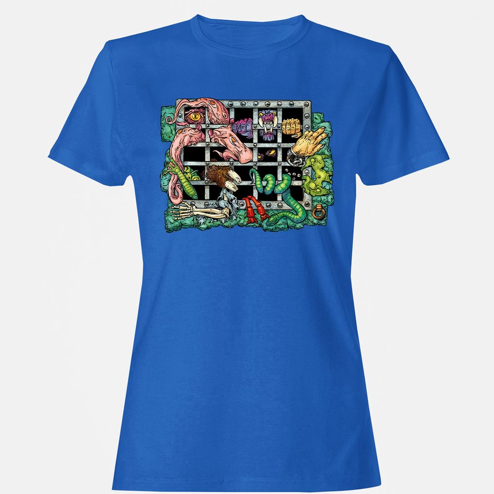 Women's T-Shirt - 59ZDEWYX - Royal - 14