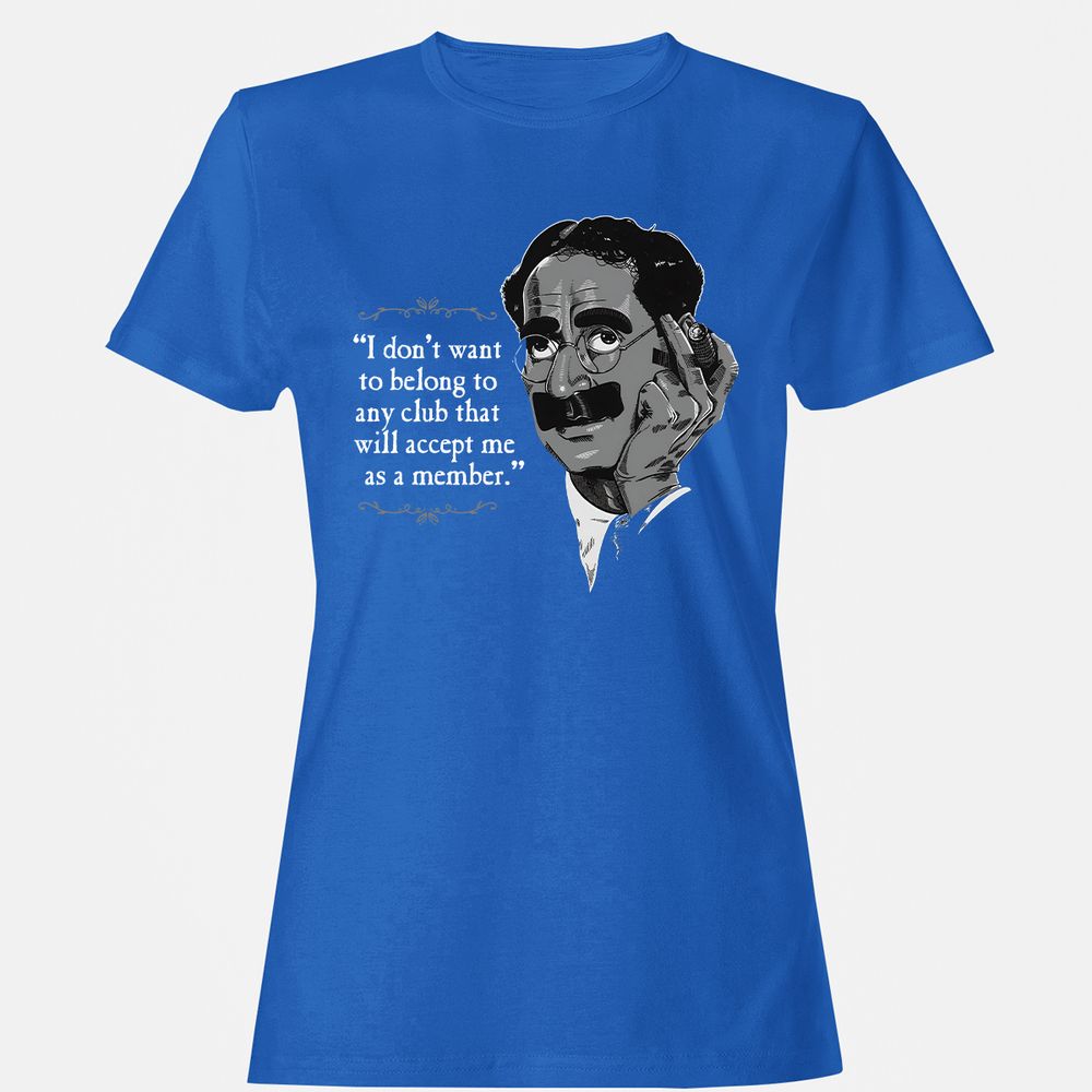 Women's T-Shirt - 6PVLW6NS - Royal - 14