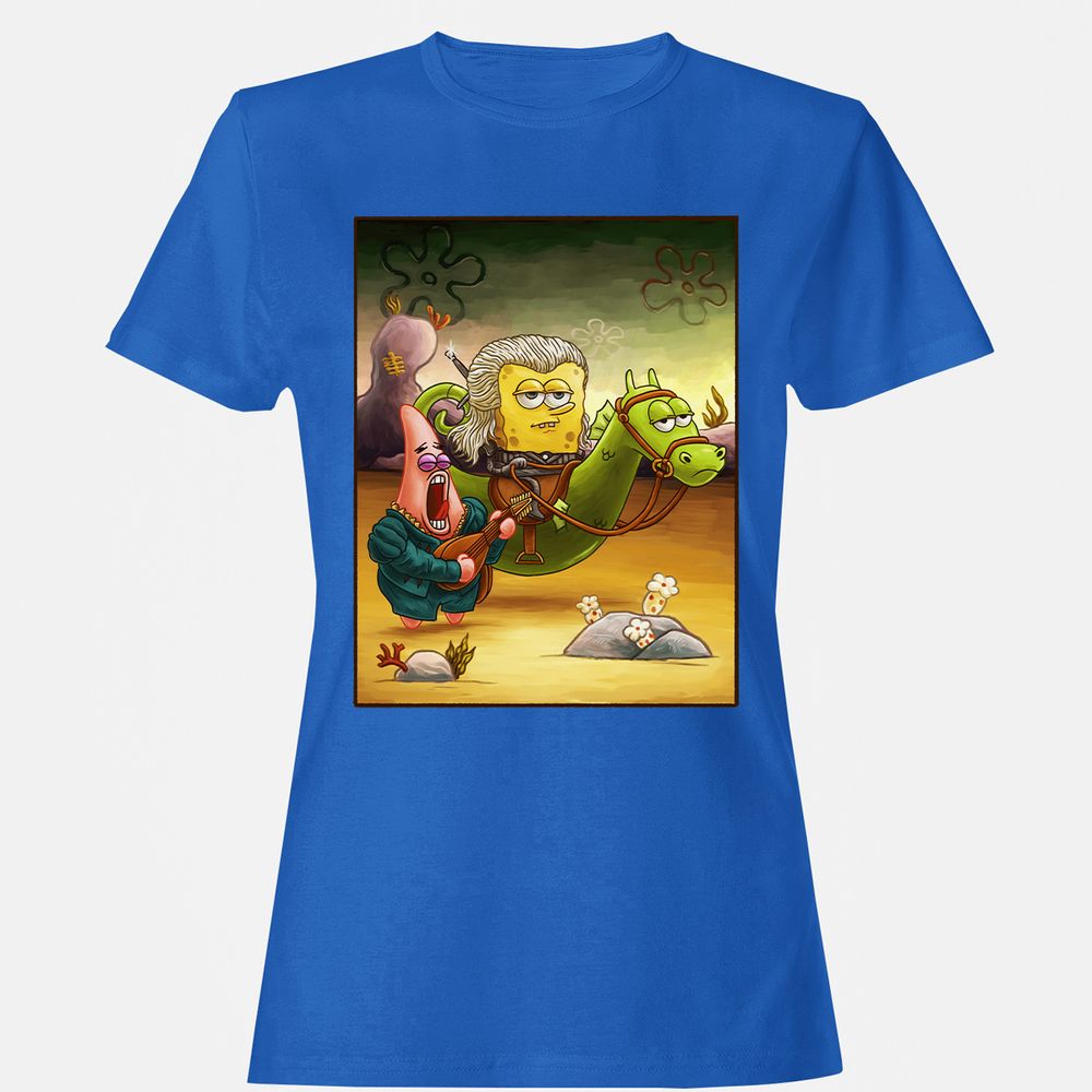 Women's T-Shirt - UQF186YL - Royal - 14