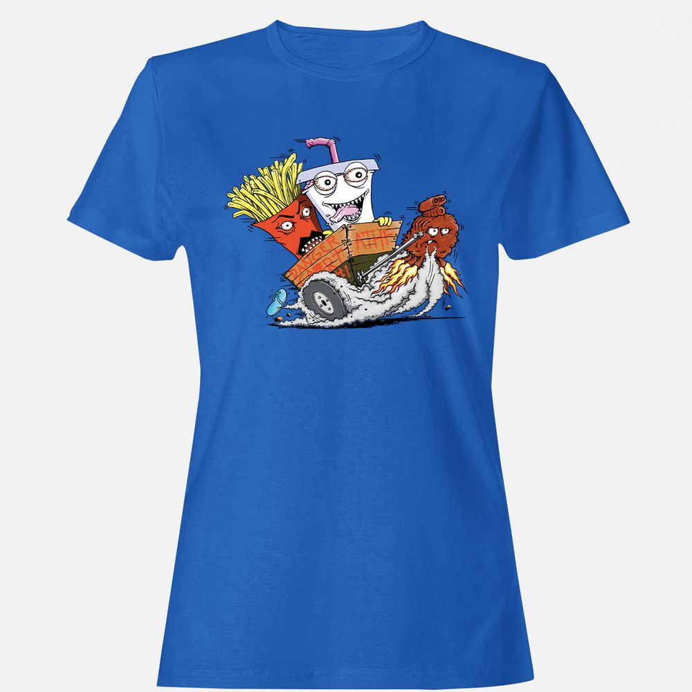 Women's T-Shirt - RK41ZNJW - Royal - 14