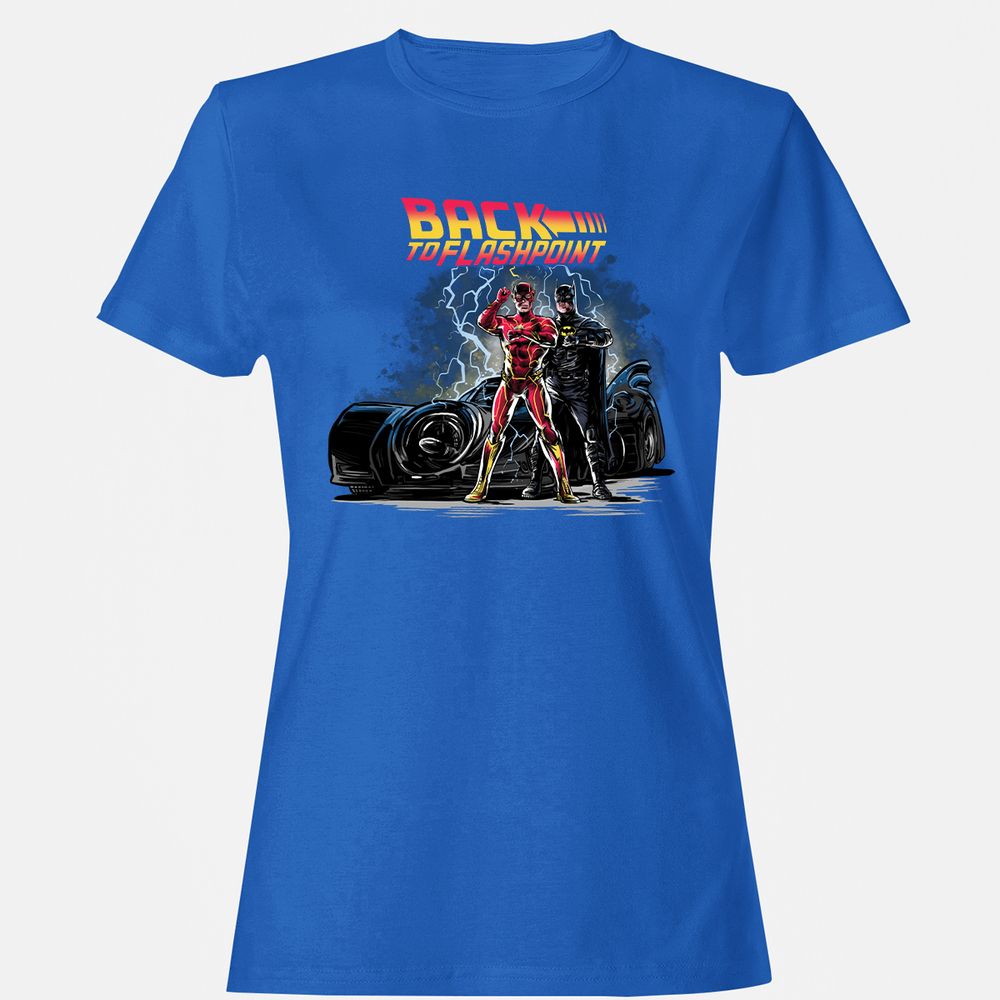 Women's T-Shirt - V7JKSTLU - Royal - 14