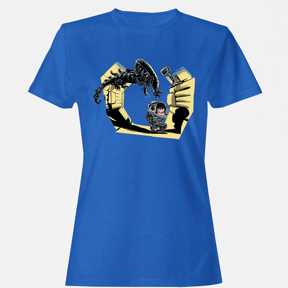 Women's T-Shirt - WZ4V24ZR - Royal - 14