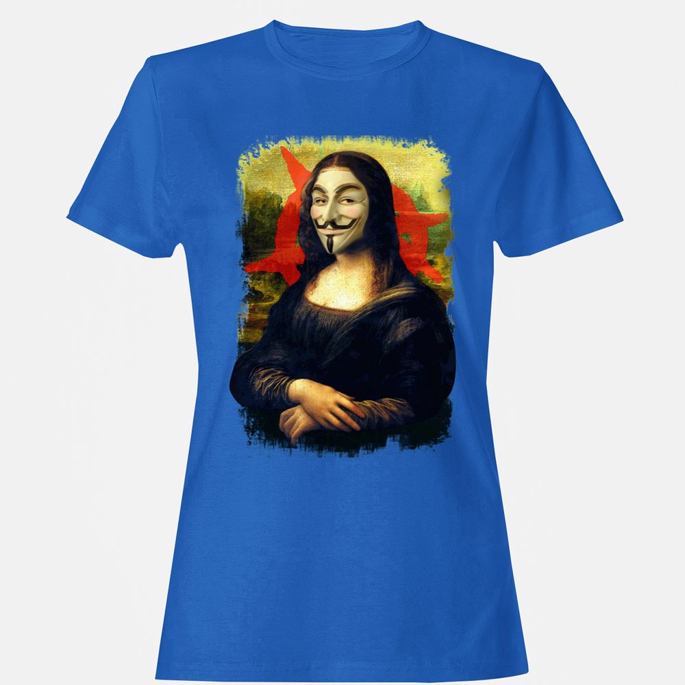 Women's T-Shirt - 63K4VP1Q - Royal - 14