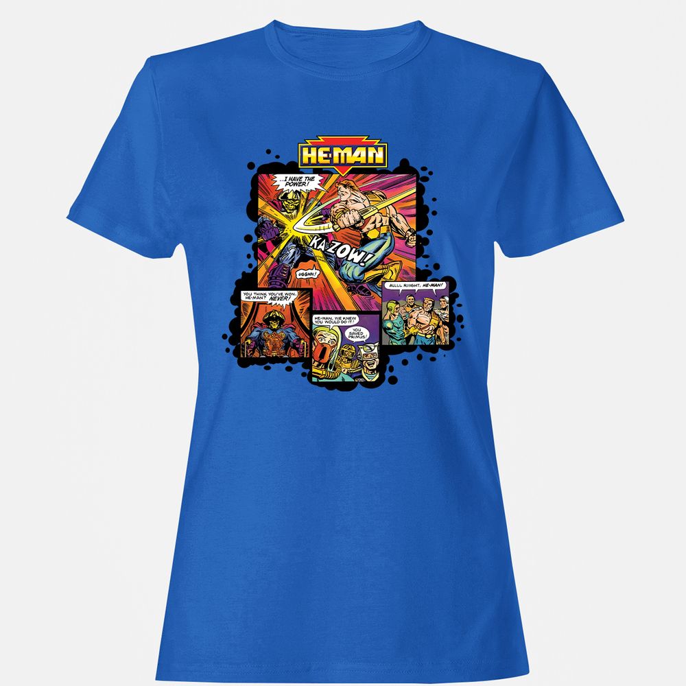 Women's T-Shirt - V1SHCJCU - Royal - 14