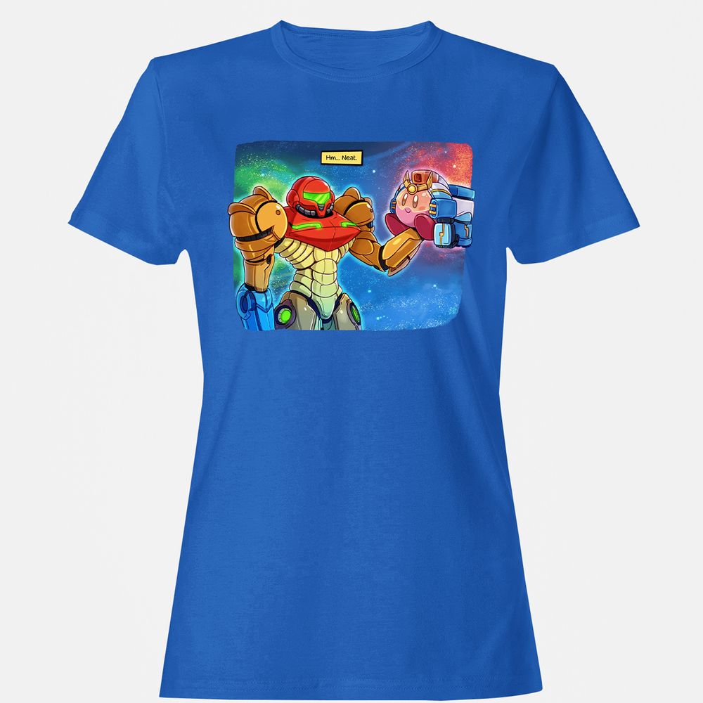 Women's T-Shirt - 831N85AQ - Royal - 14