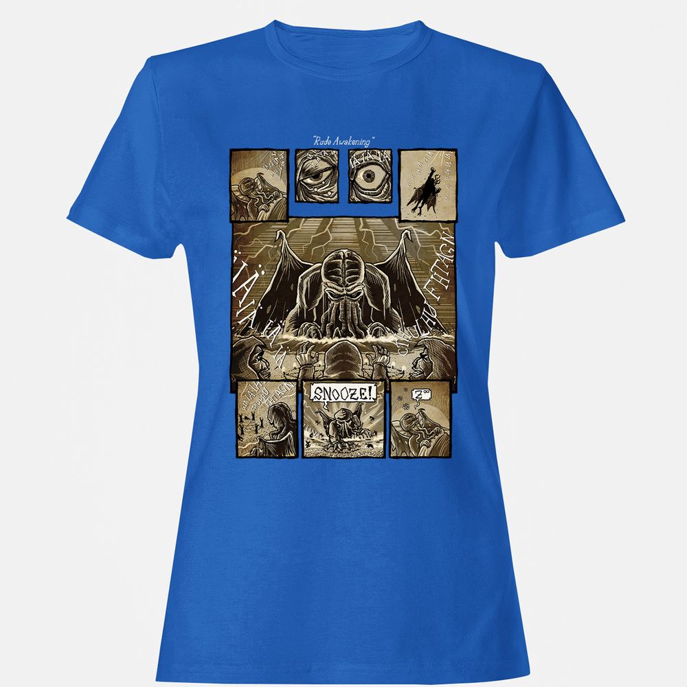 Women's T-Shirt - QQ2YNJD8 - Royal - 14