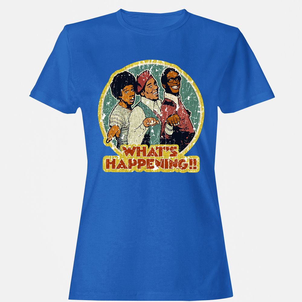 Women's T-Shirt - QV6EBCEG - Royal - 14