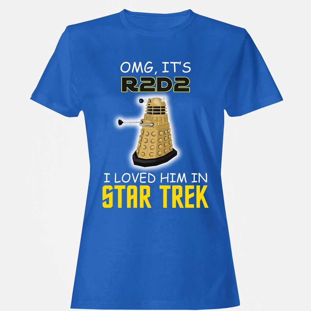 Women's T-Shirt - JY72HN86 - Royal - 14