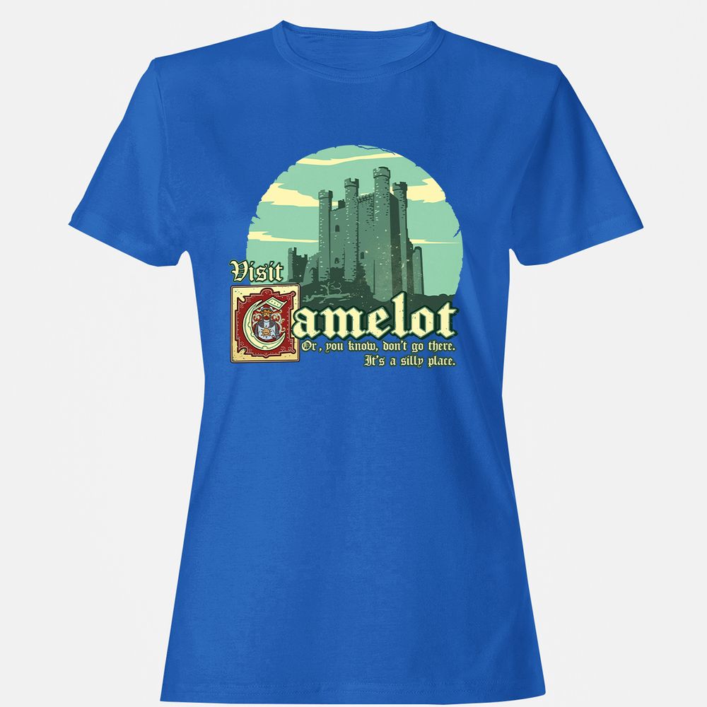 Women's T-Shirt - 24XK3CQM - Royal - 14