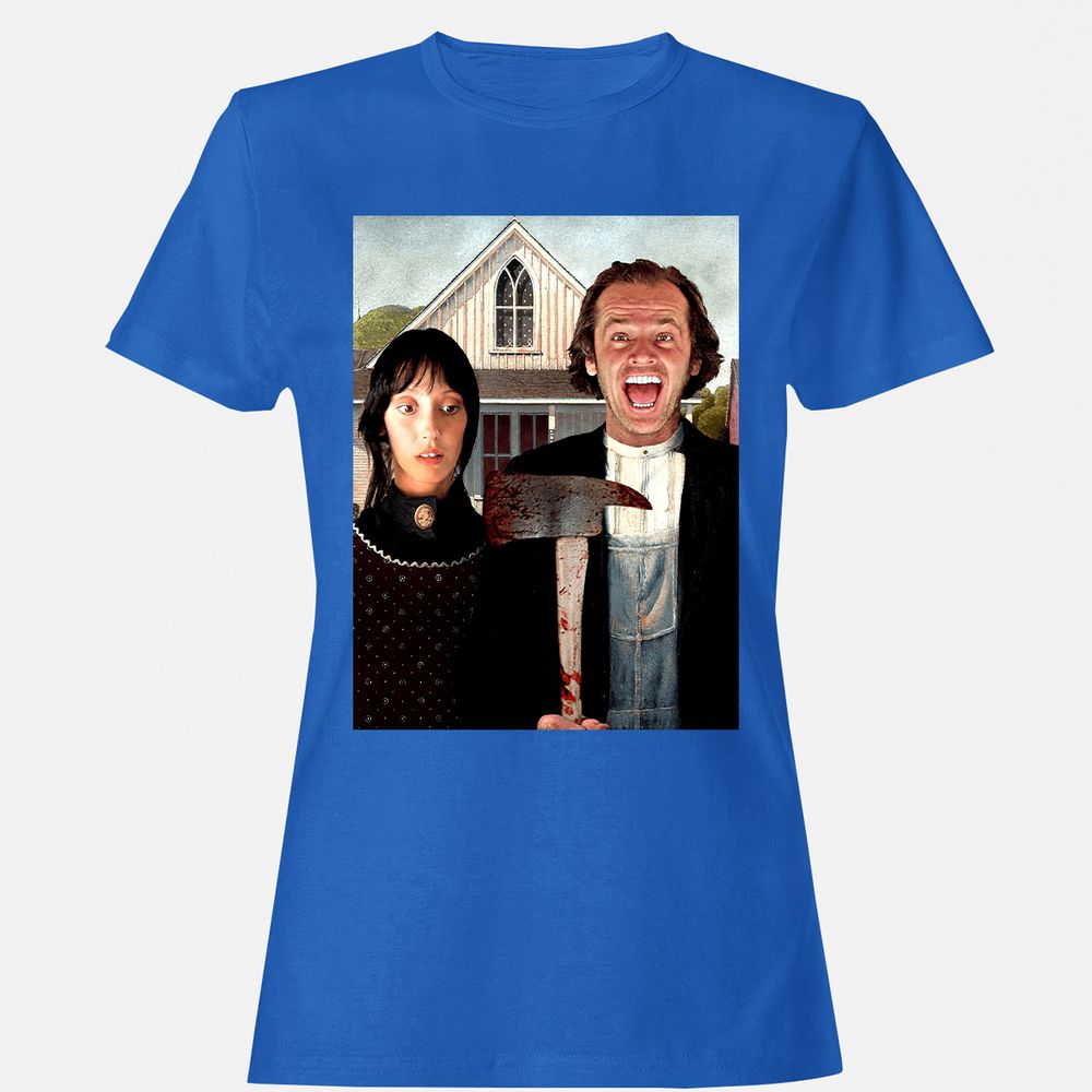 Women's T-Shirt - KU4Q56XE - Royal - 14