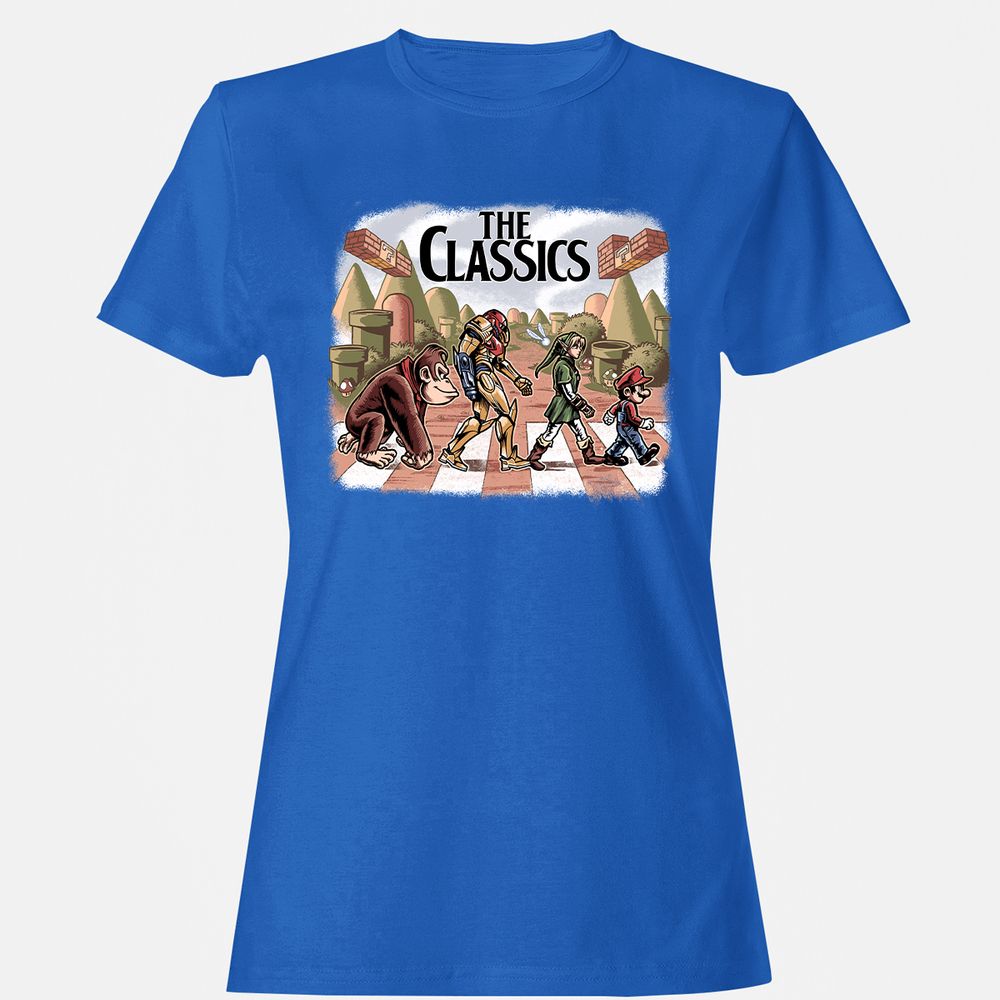 Women's T-Shirt - 17XQ7MGU - Royal - 14