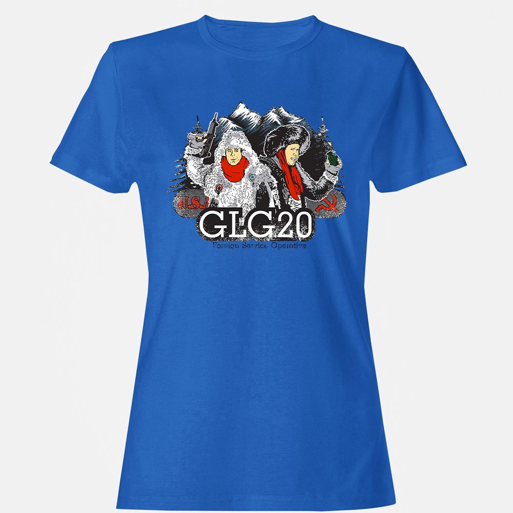 Women's T-Shirt - B3LHANBL - Royal - 14