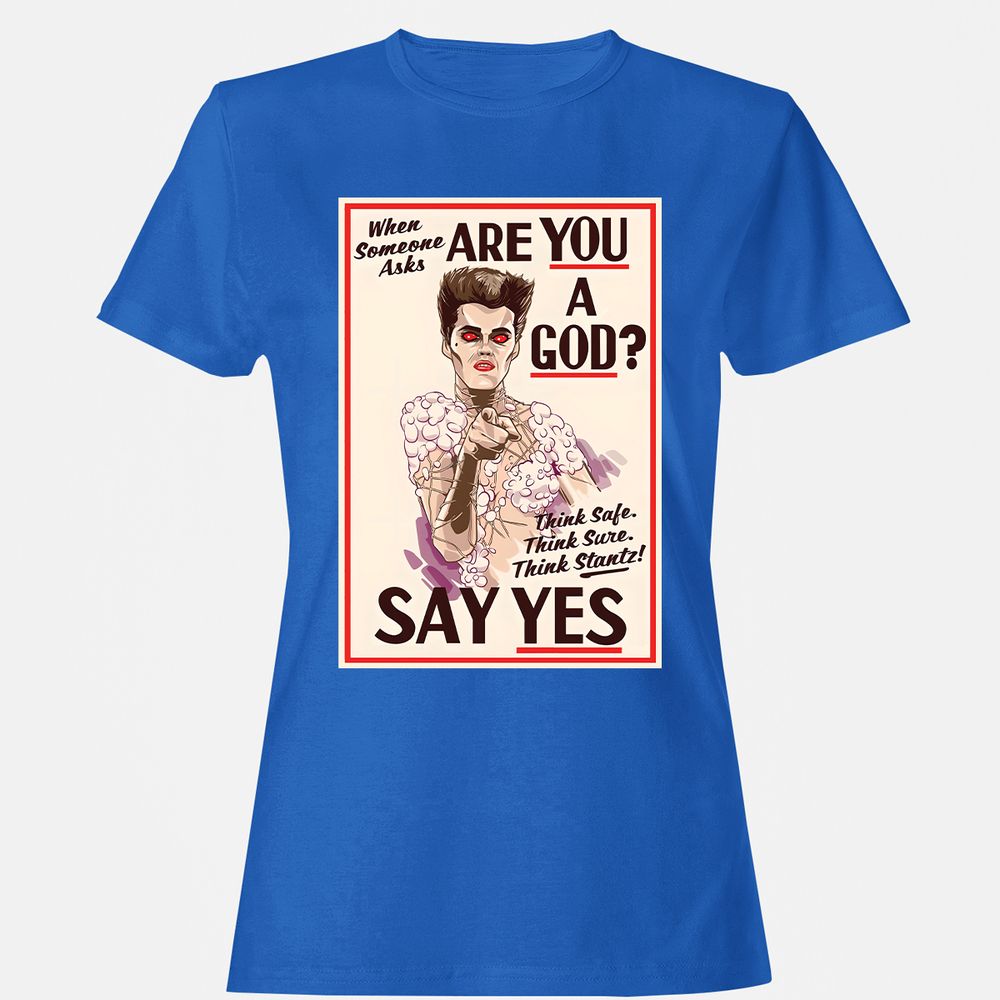 Women's T-Shirt - 3WAYQPGY - Royal - 14