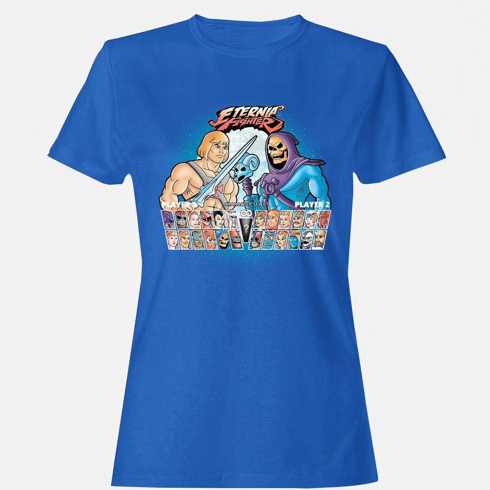 Women's T-Shirt - Y2Q9FJB1 - Royal - 14