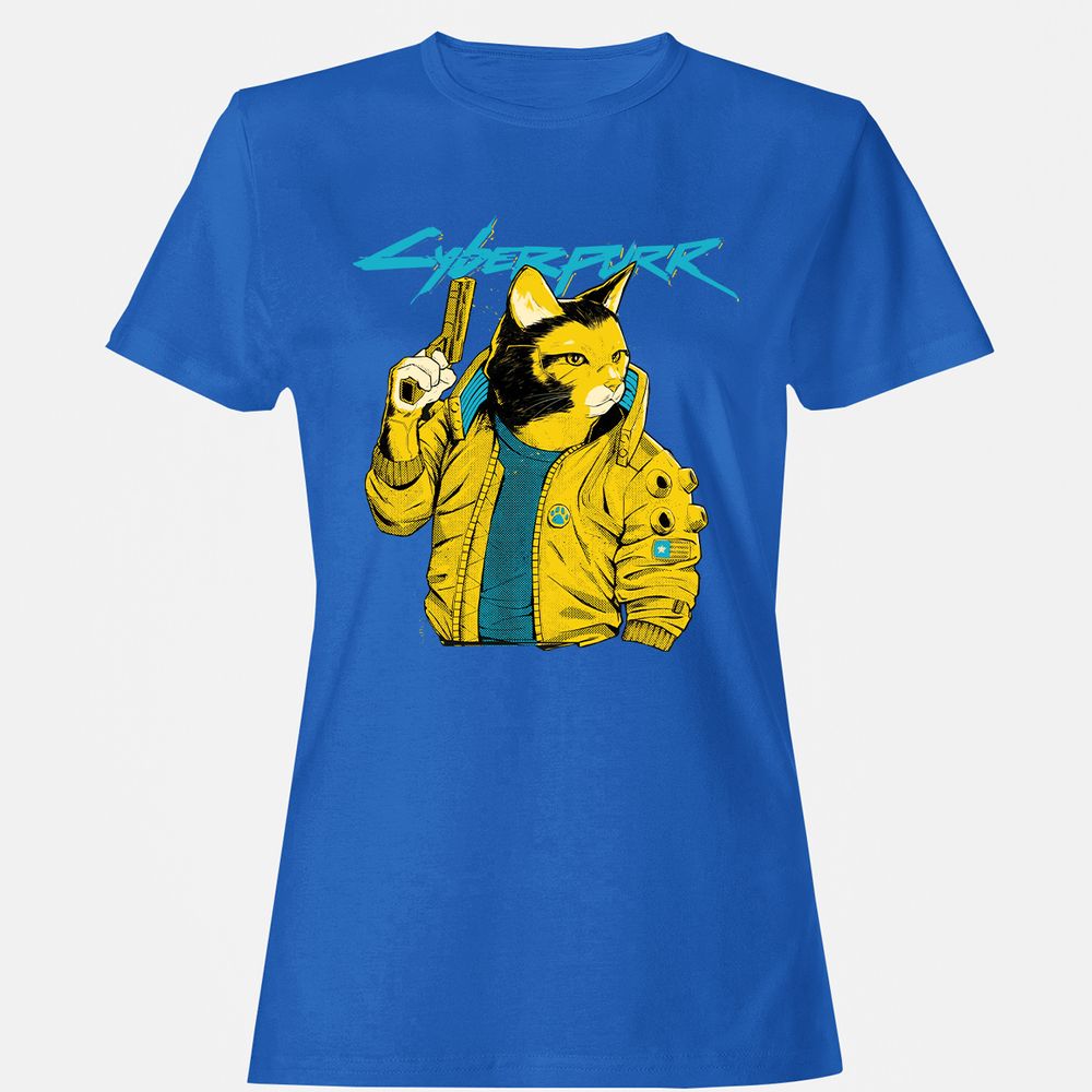 Women's T-Shirt - A5VPJGCM - Royal - 14