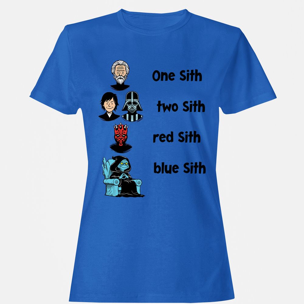 Women's T-Shirt - 71FZVAFR - Royal - 14