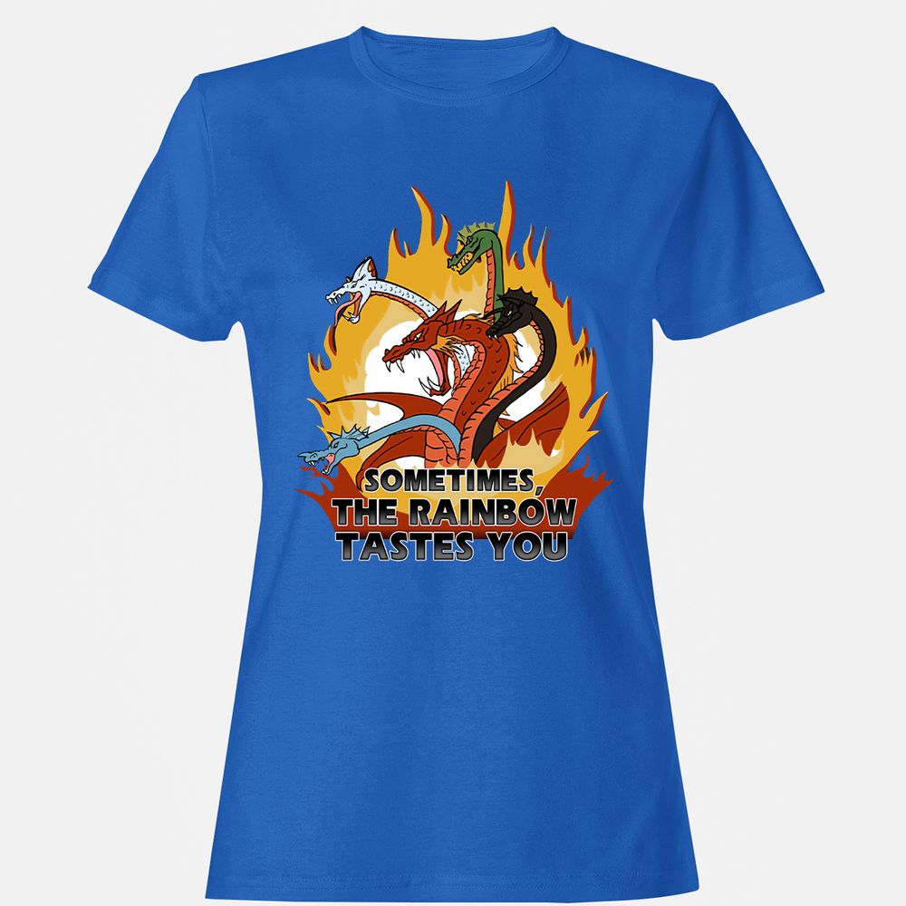 Women's T-Shirt - ELCZQB6N - Royal - 14