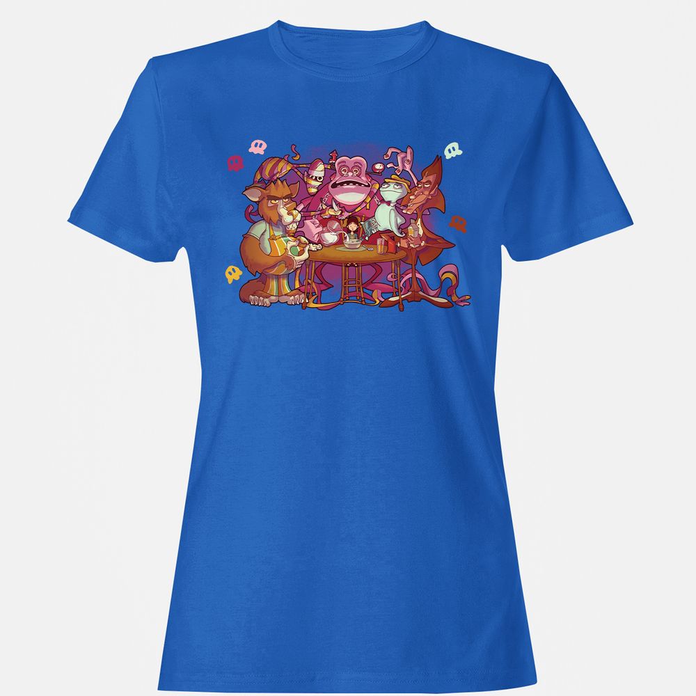 Women's T-Shirt - 6UNFGCMZ - Royal - 14