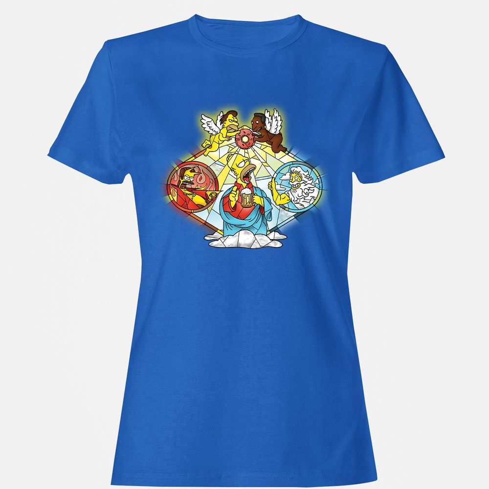 Women's T-Shirt - DA1Z7VTB - Royal - 14
